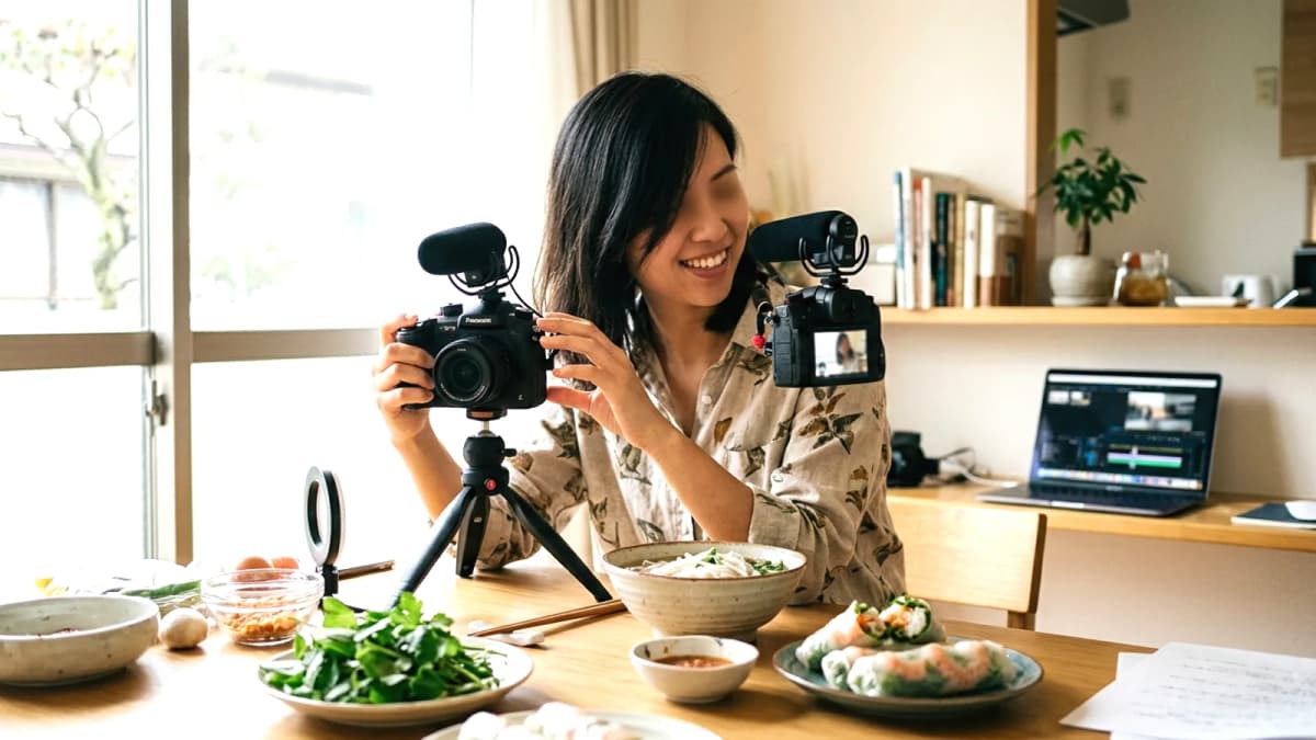 Bắt đầu làm vlog chia sẻ cuộc sống ở Nhật