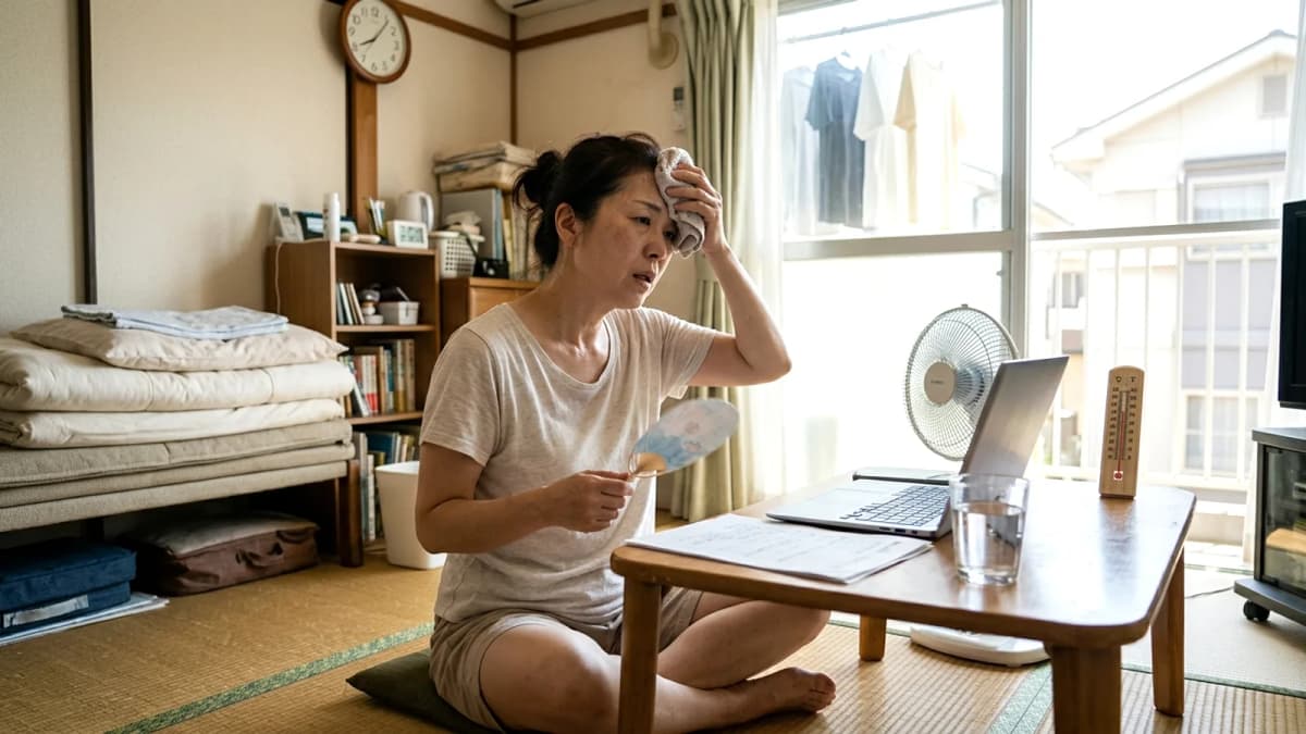 Mùa hè khắc nghiệt: Gần 80% người Nhật căng thẳng vì nóng