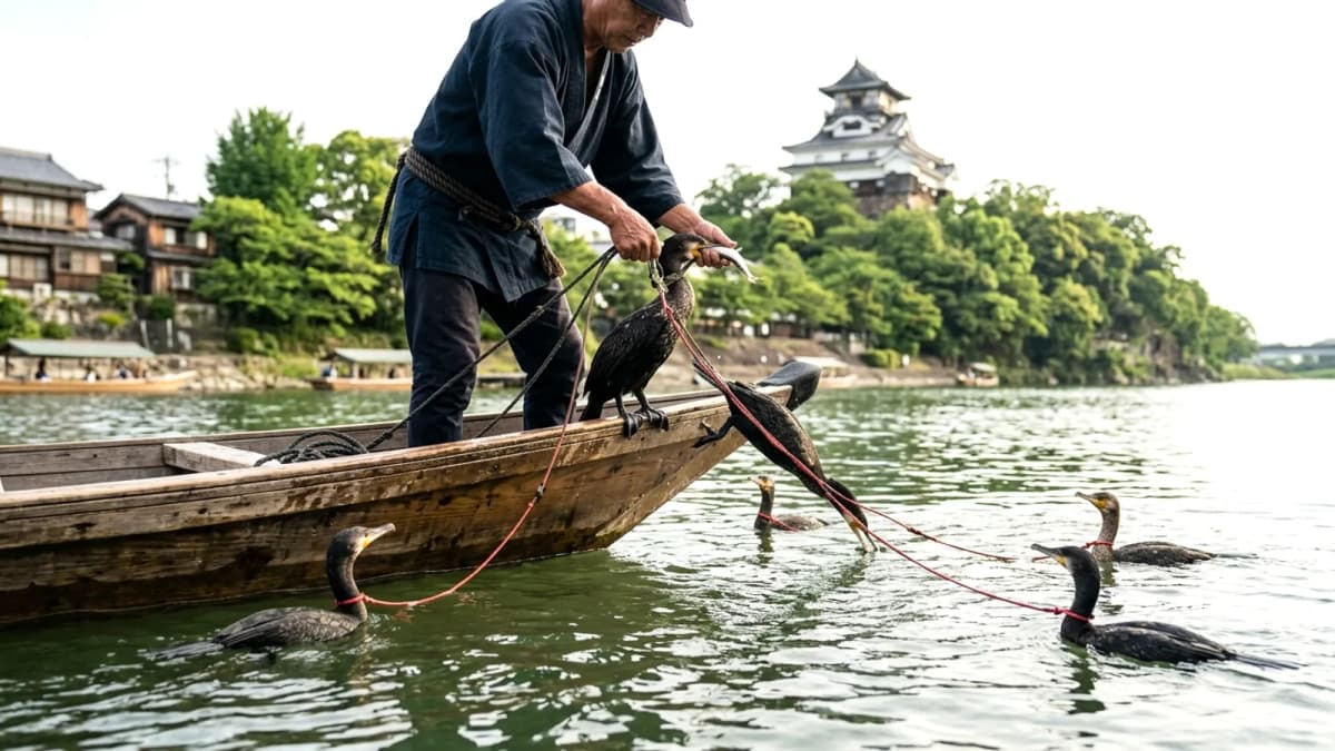 Inuyama bổ nhiệm ngư dân bắt cá bằng chim cốc sau 34 năm