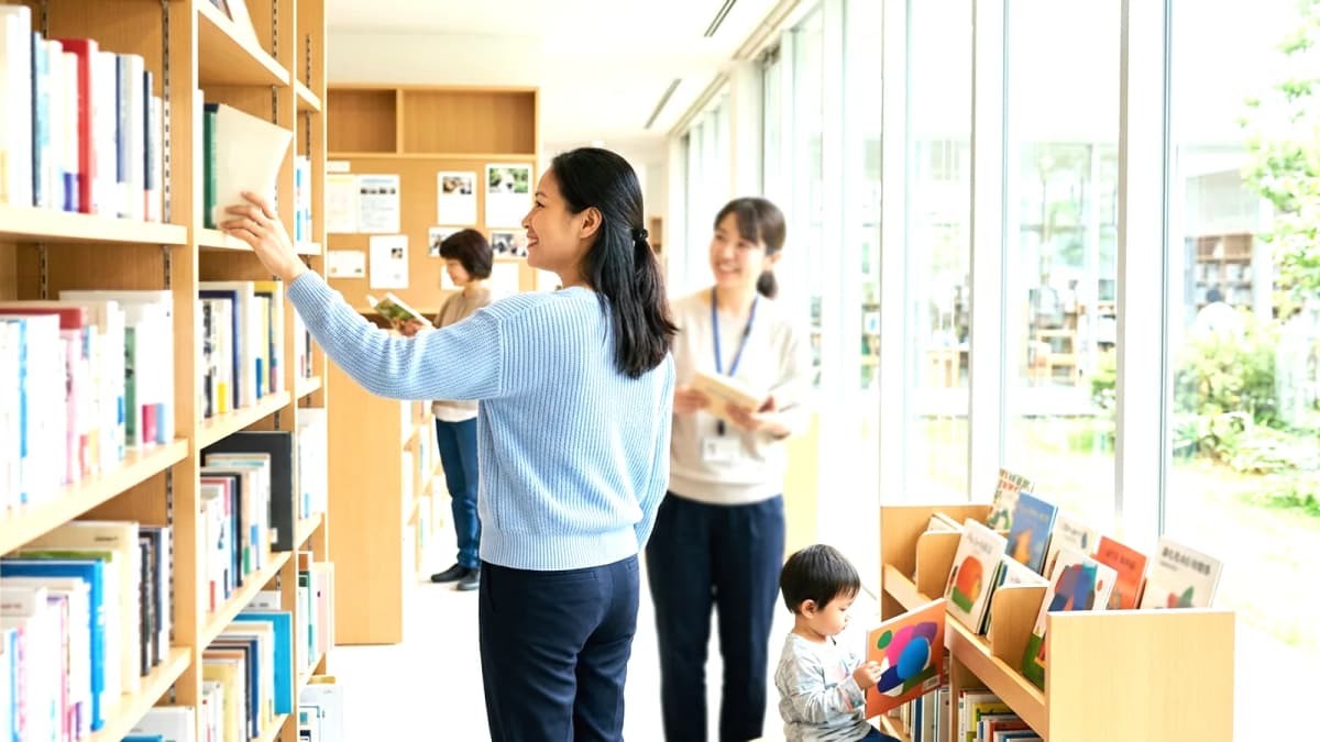Thư viện công cộng ở Nhật: Mượn sách miễn phí